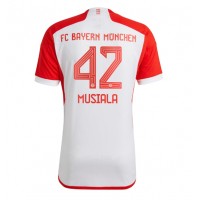 Dres Bayern Munich Jamal Musiala #42 Domaci 2023-24 Kratak Rukav